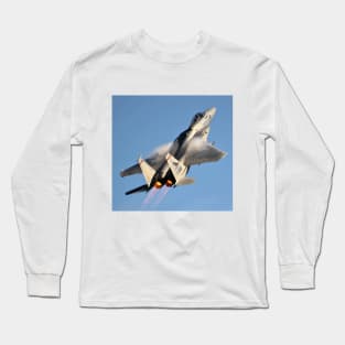 F-15 Eagle Afterburner Vapor Climb Long Sleeve T-Shirt